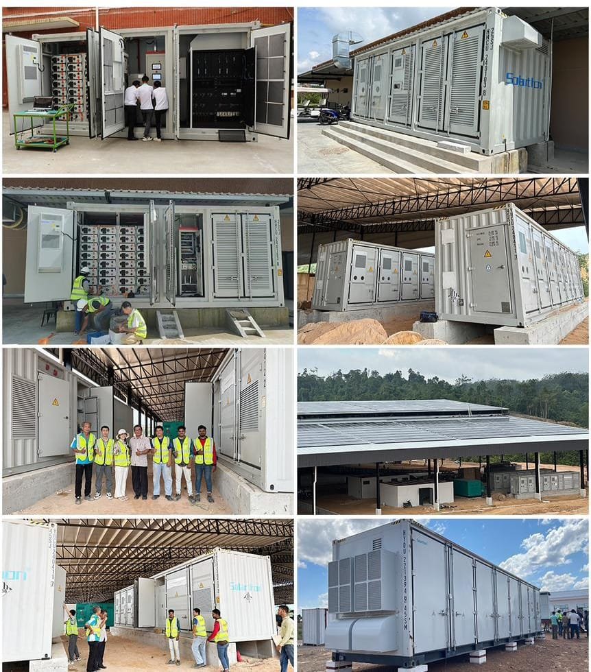 Installations d'énergie solaire